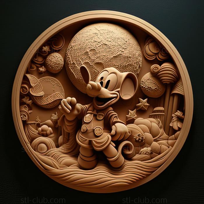 st Pluto from the Mickey Mouse Universe